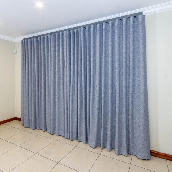 Double Wave Curtain - Dark Grey - Image 2