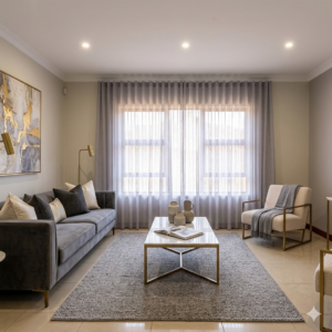 Single Wave Curtain - Grey